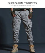 Men's Cotton Multi Pocket Cargo Pants