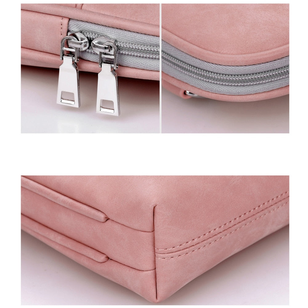 Waterproof Scratch-resistant Laptop Briefcase. 13, 14, 15 inch Notebook Shoulder Bag.