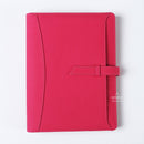 Macaron leather binder notebook organizer. Great for office and school planning.