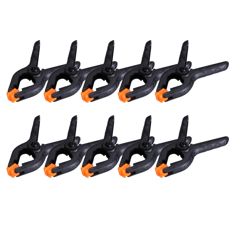 2/3/4/6/9inch Adjustable Plastic Spring Clamps for Woodworking.