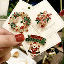 Variety Of Christmas Brooches.