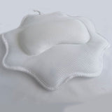 Non-Slip Bath Pillow with Suction Cups. Thick headrest to give your neck and back support.