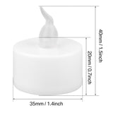 6/24Pcs Flameless LED Battery Powered Candles.