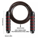 Steel Wire Adjustable Skipping Rope Perfect For Adults And Children