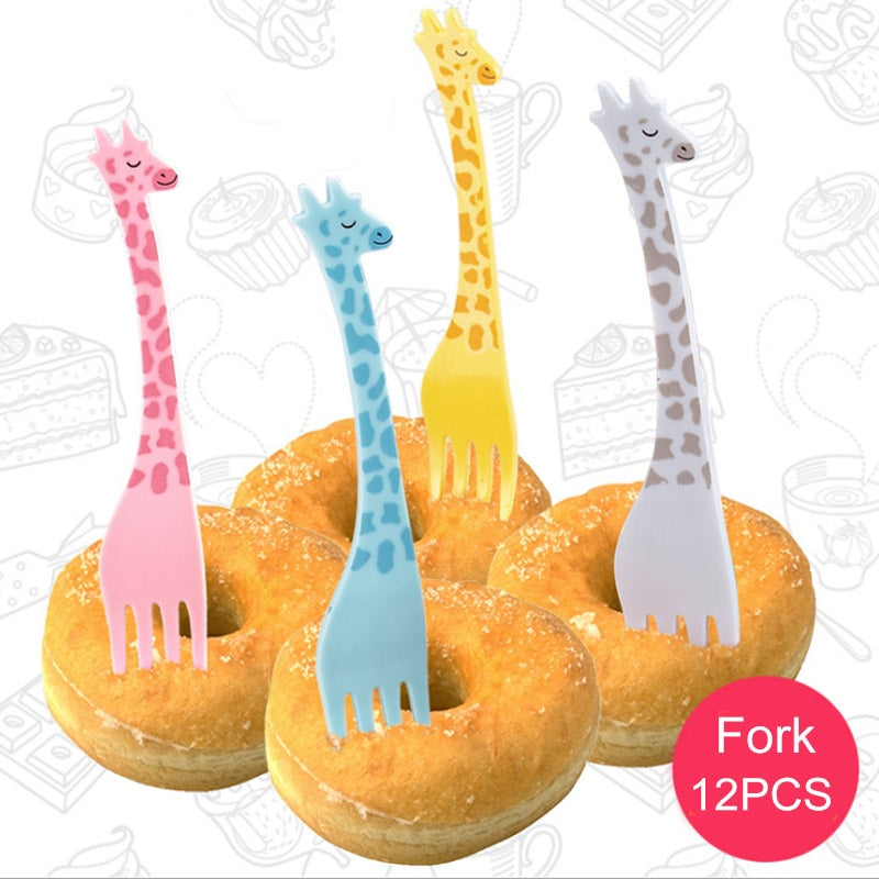 Children's Giraffe Forks.