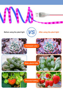 LED/USB Full Spectrum Phyto Lamp 5V with Grow Light Strip 0.5m 1m 2m 3m.