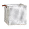 Cube Shaped Folding, Waterproof Storage Basket With Handles.