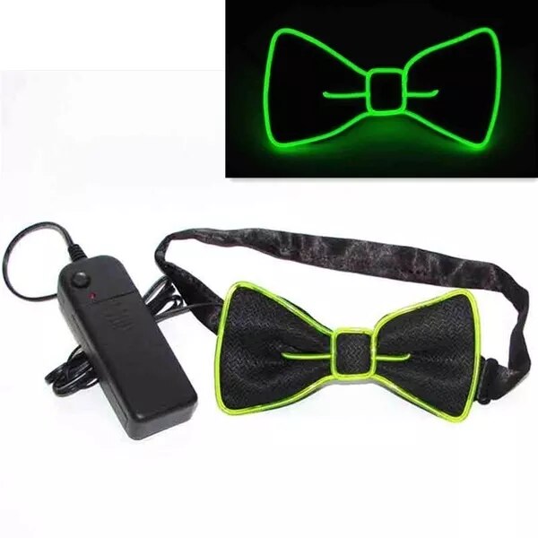 Led Suspenders OR Bow Ties. Perfect For Costume Party.