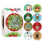 Merry Christmas/Holiday Envelope, Gift Bag And Invitations Stickers.