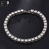 Hip Hop Cubic Zirconia  chain Bracelet.