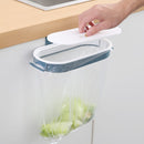 Kitchen Garbage Bag Rack that hangs on the front or back of the cupboard door.  Great for quick access