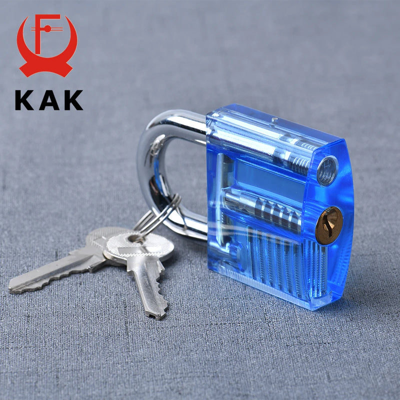 KAK Transparent Locksmith Wrench Tool  For Extracting Broken Keys Or Picking Padlocks