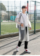 Women OR Men's Hooded Raincoats With Schoolbag space
