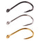 Aorace 100Pcs carbon steel circle fishing hooks.