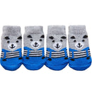 4pcs  Anti Slip knitted Socks For Small to Medium Dogs.