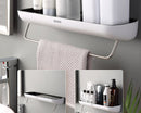 Bathroom/Kitchen Wall Mounted Shelf With Or Without Towel Bar.