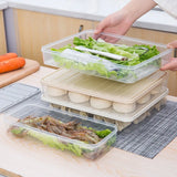 Transparent Stackable  Food Saver Box With Lid