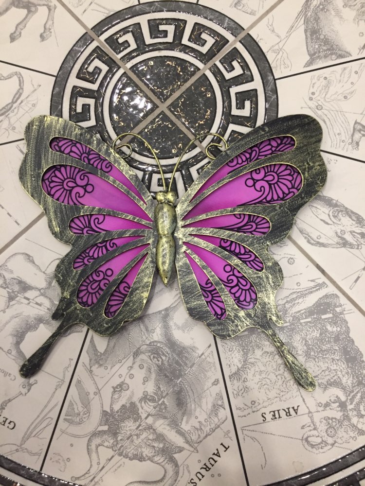 Garden Butterfly Wall Artwork for Home and Outdoor Decorations.