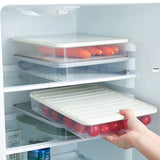 Transparent Stackable  Food Saver Box With Lid