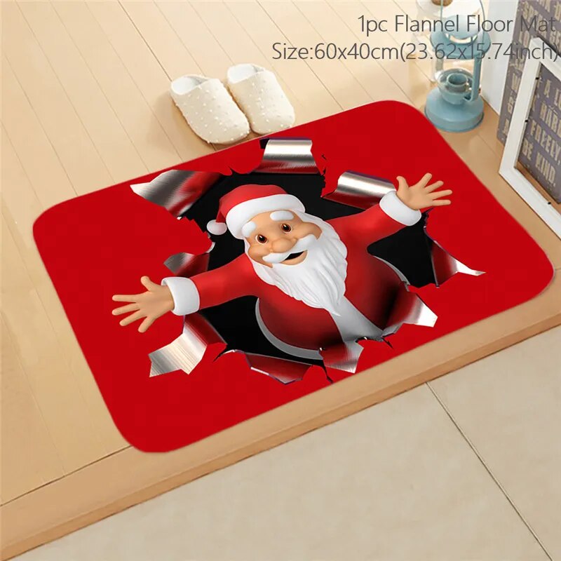 Christmas Decorative Doormat/Pillowcases.