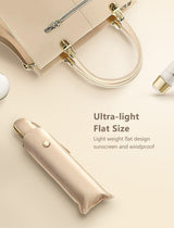 OLYCAT Flat Automatic Anti UV Portable Umbrella. For Men and Women, Easy Compact For Travel.