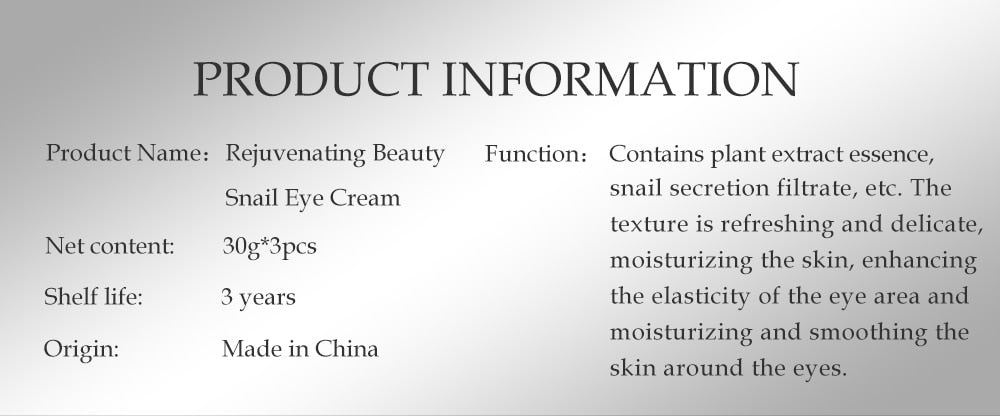 Yoxier Anti-Aging Eye Moisturizing Cream For Fine Dark Lines, Dark Circles and Moisturizer to Firm and Repair skin.