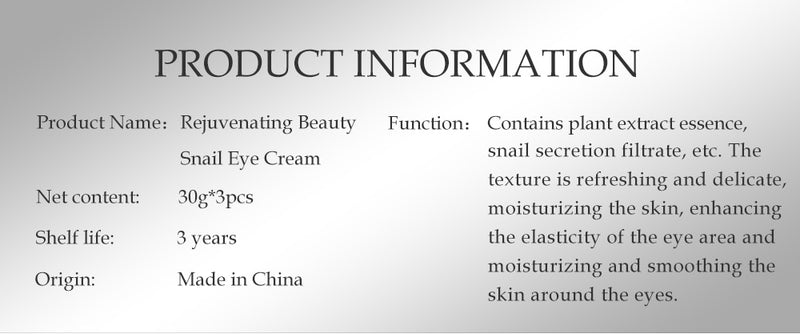 Yoxier Anti-Aging Eye Moisturizing Cream For Fine Dark Lines, Dark Circles and Moisturizer to Firm and Repair skin.