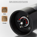 Electric Salt/Pepper Grinder With Adjustable Coarseness.