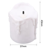 6/24Pcs Flameless LED Battery Powered Candles.