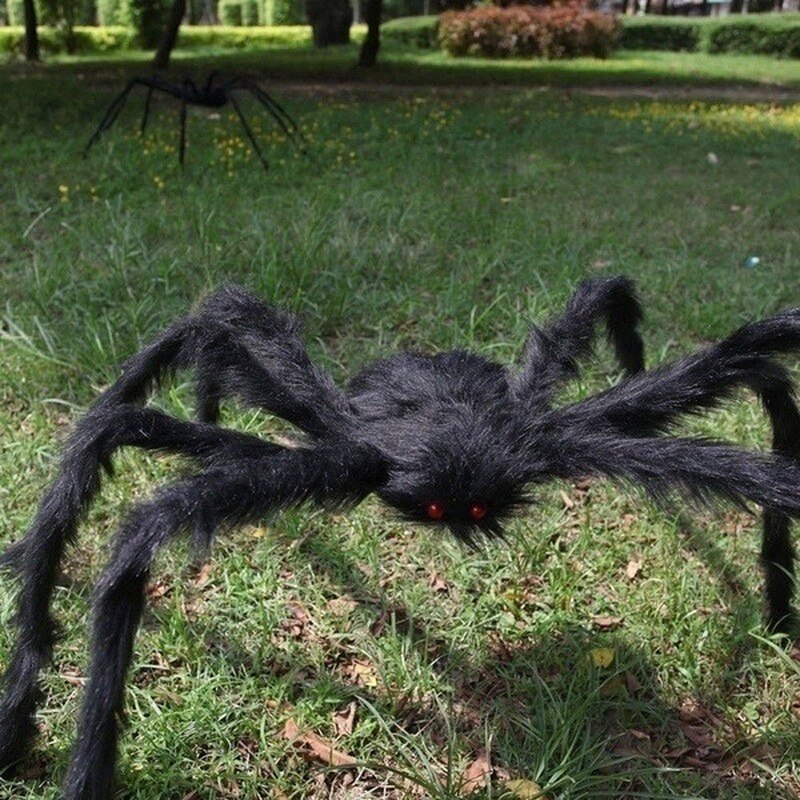 200cm Halloween Hanging Giant SPIDER Decoration.