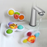 1pcs Cartoon Fidget Spinner.  Educational toy as well as rattle toy.