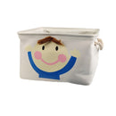 Foldable Canvas Cartoon Animal Laundry Basket OR Toy Storage.