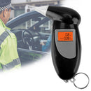 Handheld digital back light breathalyzer