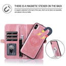 Magnetic Flip Leather Case For iPhone 15 Pro Max 14 Plus 13 12 11