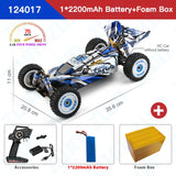 Remote Control Electric High Speed Off-Road Drift  124017 124016 2.4G RC Car 1:14 4WD 75KM/H