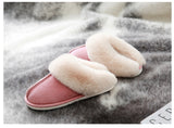 JIANBUDAN Plush Lightweight soft comfortable warm slippers.