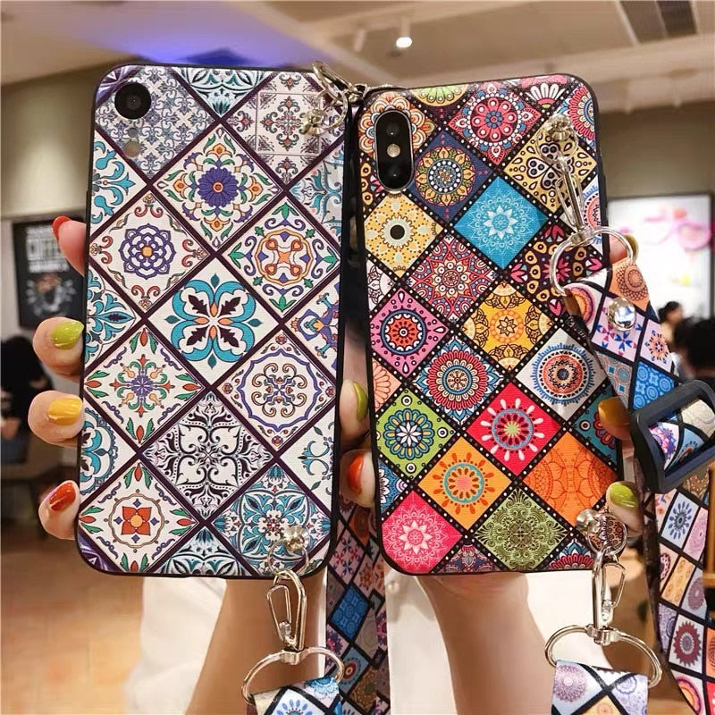 A31 A51 A71 Case Crossbody Lanyard. Soft Back Cover for Samsung Note 10 Lite 20 9 S8 S9 S10 Lite S20 S21 Plus A50 A70