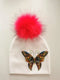 Children's Butterfly OR Unicorn Hat.