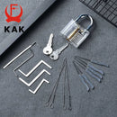 KAK Transparent Locksmith Wrench Tool  For Extracting Broken Keys Or Picking Padlocks