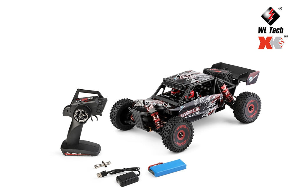 Remote Control Electric High Speed Off-Road Drift  124017 124016 2.4G RC Car 1:14 4WD 75KM/H