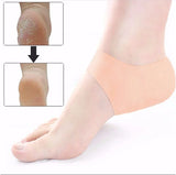 1 Pair Silicone Moisturizing Gel Cracked Skin Heel Protector