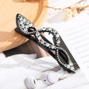 Rhinestone Hair Barrettes with Clips or Claws.