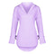 Women's Long Sleeve Solid Color Blouse.