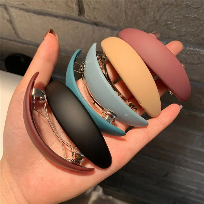 Elegant Matte Hair Clips.