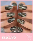 Acrylic Press On Nails. Various types such as French, Ombre, Nail Art, Glitter. Long or Short.