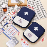 First Aid Medical travel Kit. Mini emergency travel bag.