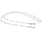 Women's fashion Pearl Bead Lanyard glass chain.