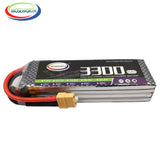 2S 3S 4S 6S 2200 4200 5200 6000mAh 30C 40C 60C 7.4V 11.1V 14.8V RC LiPo Battery For RC Drone Helicopter .