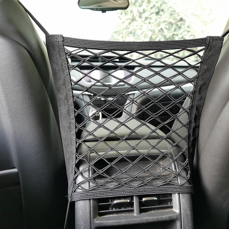 Elastic Mesh Car Net With Holder.