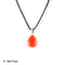 Women Natural Water Drop Pendant Necklace.  Easy To Wear As A Necklace OR Choker with a Variety of Stones.